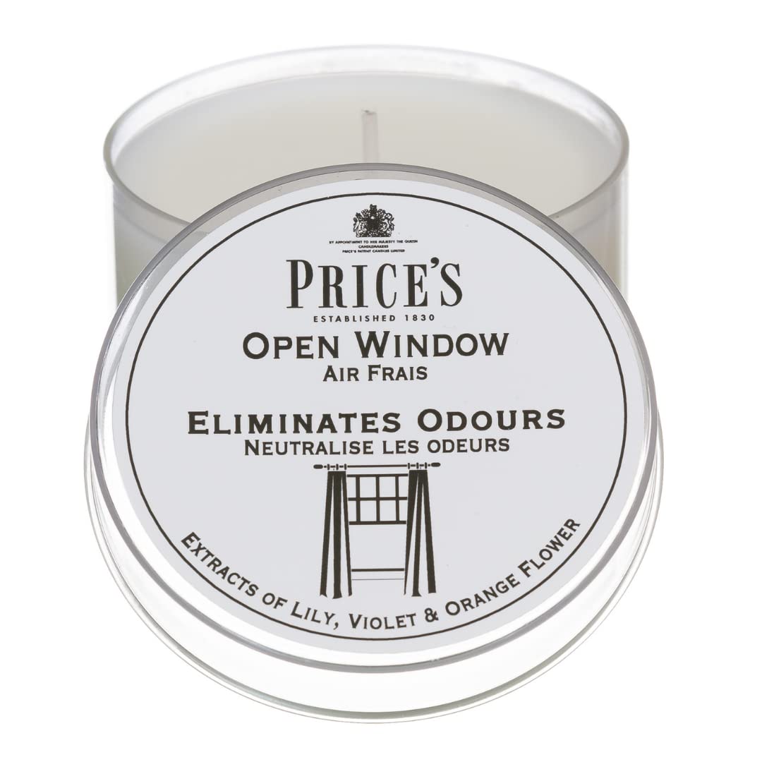 Price's - Household Pet Jar Candle - Odour Eliminating Candle - Made With Orange, Lemon & Thyme Extracts - Clean, Fresh, Quality Fragrance - Long Lasting Scent - Sayby’s