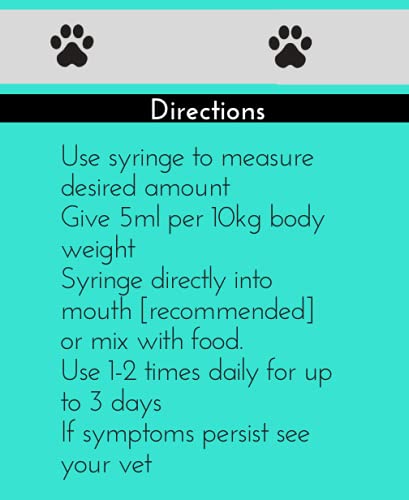 PupRepublic Fast Acting dog diarrhea treatment - Digestive Disorders - More Effective than Kaolin - Sickness & Allergy Relief for Dogs of All Breeds & Sizes - Sayby’s