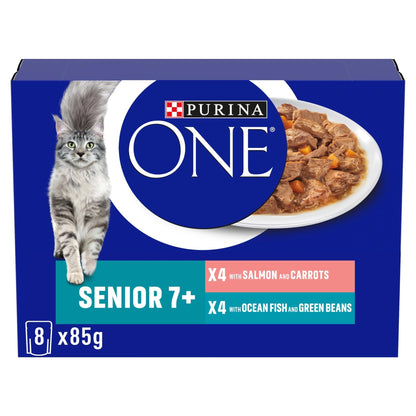 PURINA ONE Adult Cat Food Mini Fillets in Gravy 40 x 85g - Sayby’s