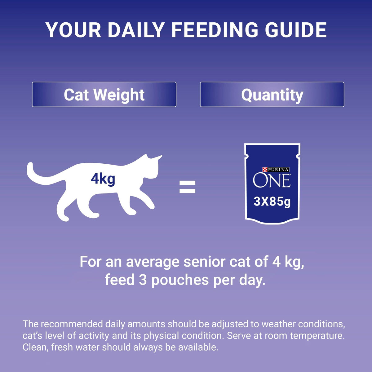 PURINA ONE Adult Cat Food Mini Fillets in Gravy 40 x 85g - Sayby’s