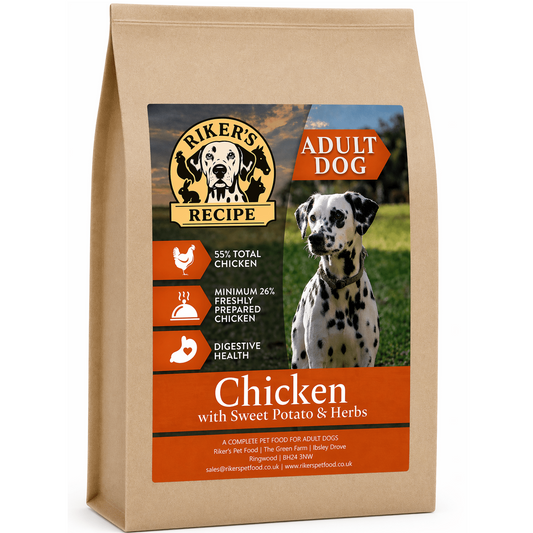 Riker’s Recipe Chicken & Sweet Potato Small Breed (2kg)