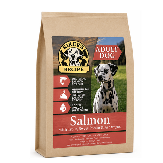 Salmon, Trout & Sweet Potato With Asparagus Dog Food 2kg / 12kg