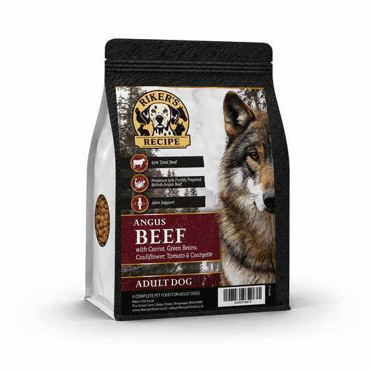 Riker’s Recipe Superfood 65 Grain Free Dog Food – Angus Beef 2kg - Sayby’s