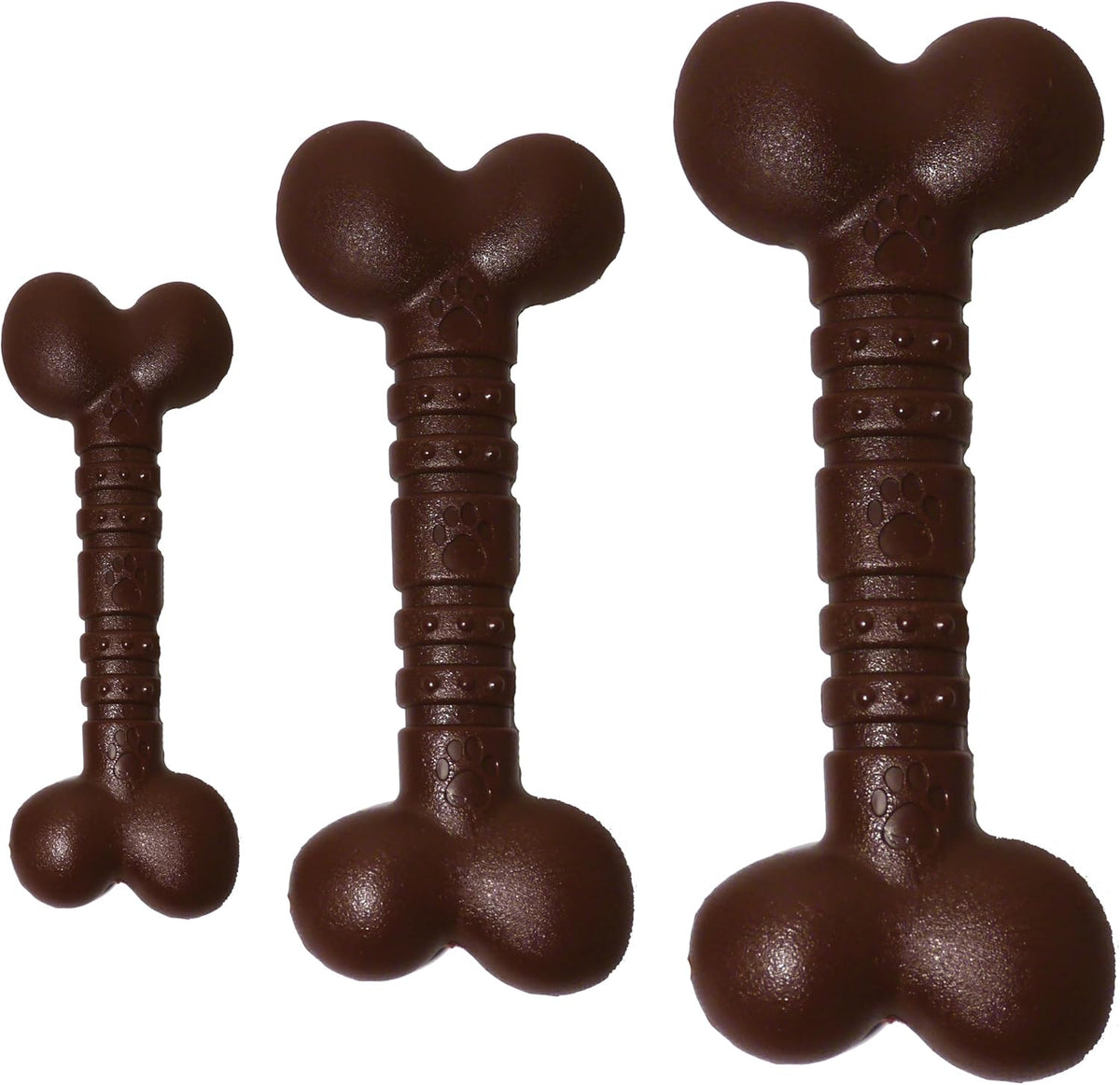 Rosewood Small Beef Bone – Durable Nylon Chew Toy for Small Dogs <10kg | Promotes Dental Hygiene | Long-Lasting - Sayby’s