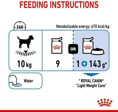 Royal Canin Light Weight Care Adult Dog Wet Pouches 85g - Sayby’s