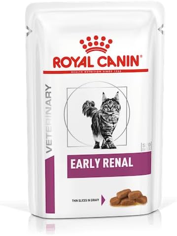 ROYAL CANIN Renal Veterinary Health Nutrition Cat Food Wet Chicken 48 x 85g pouches - Sayby’s