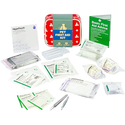 Safety First Aid Group Pet First Aid Kit - Suitable for Dogs, Cats and Other Small Animals - Sayby’s