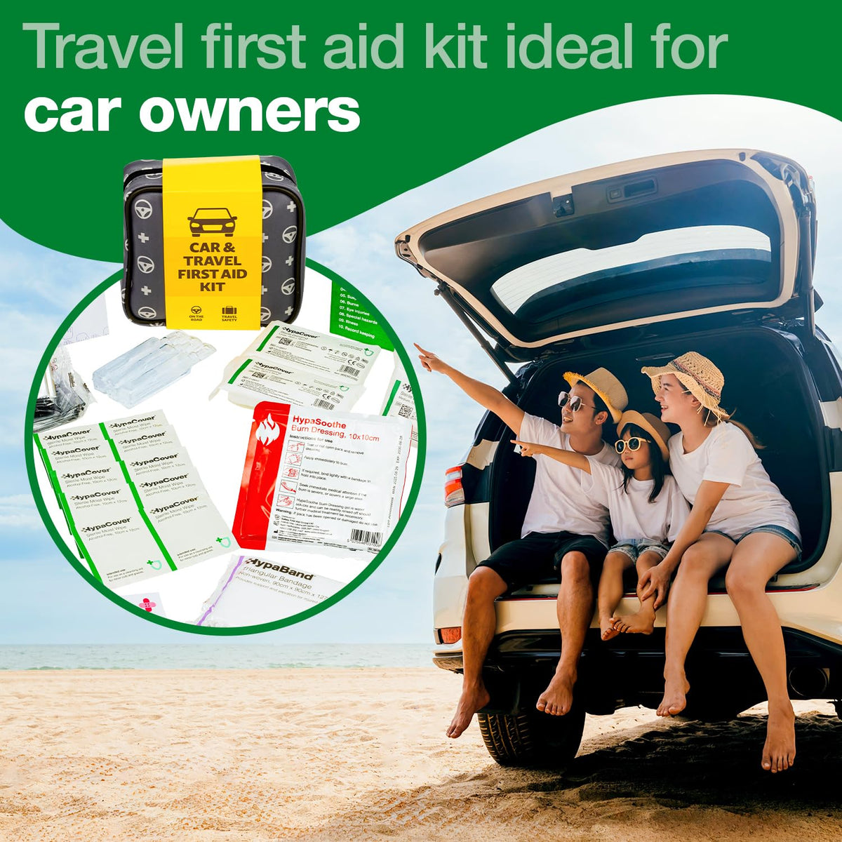 Safety First Aid Group Pet First Aid Kit - Suitable for Dogs, Cats and Other Small Animals - Sayby’s