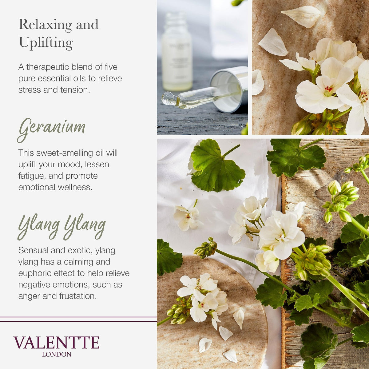 Scented Gift Box with Candle, Reed Diffuser, and Room Mist, Aromatherapy Essential Oils, Long Lasting Fragrance, Made in the UK (Lemongrass and Rosemary) (150g, 100ml, 30ml) - Valentte - Sayby’s