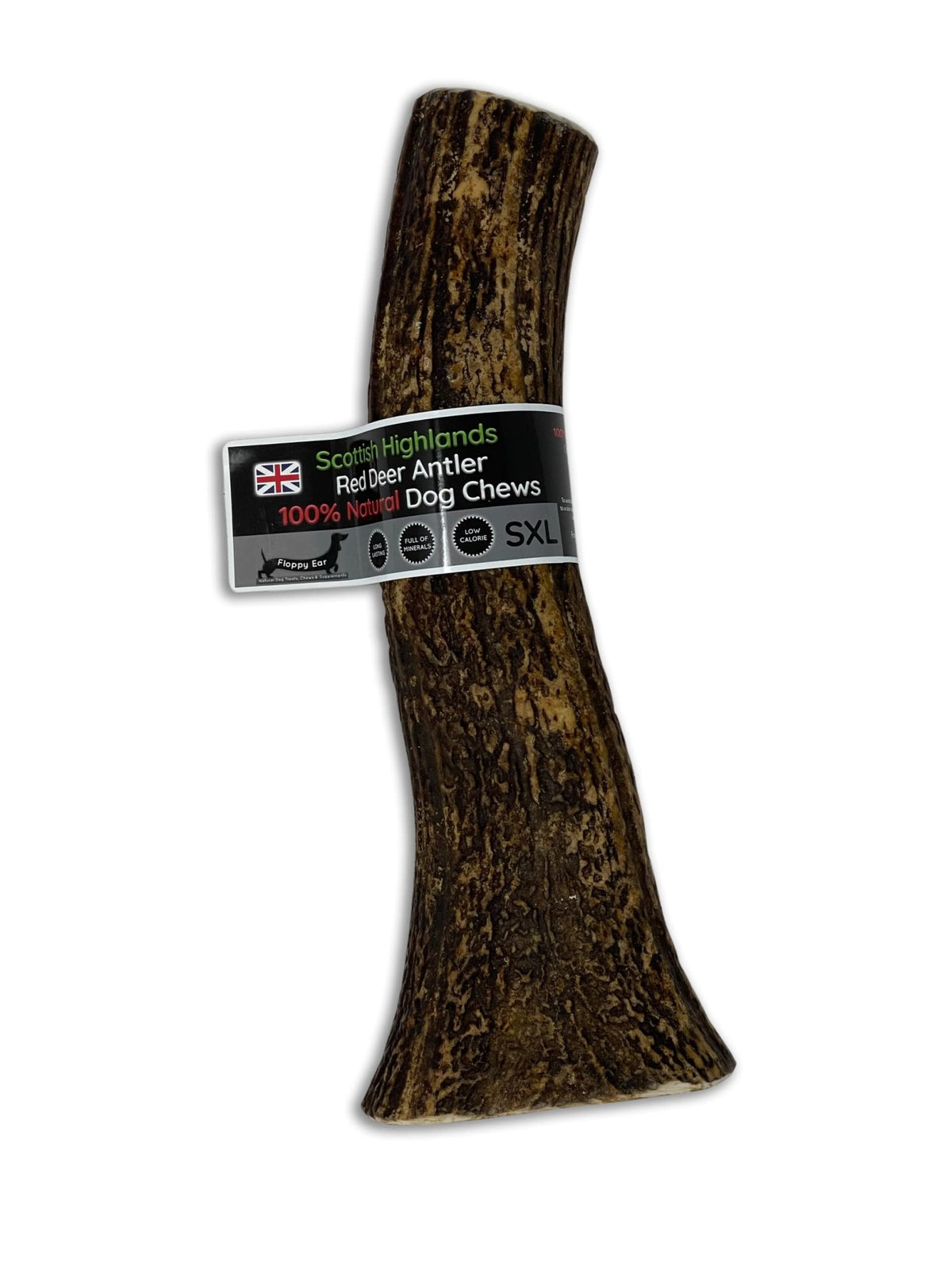 Scottish Deer Antler Dog Chews - Naturally Shed, Long Lasting, 100% Natural… (Deer Antler Chew Medium 90-130g) - Sayby’s