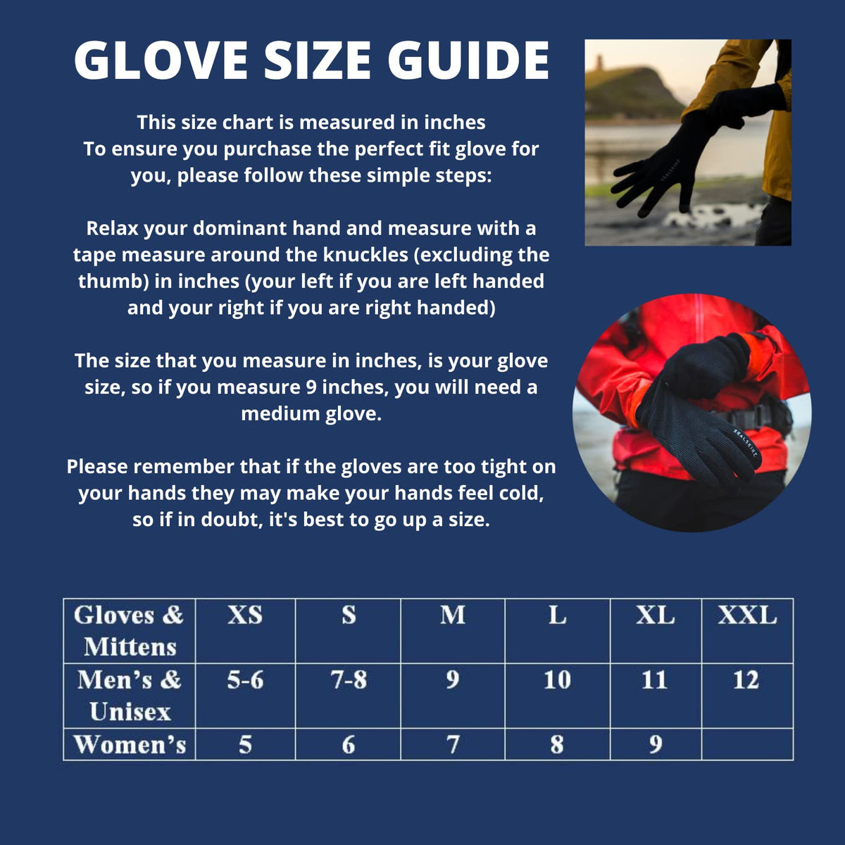 SEALSKINZ | Griston | AQUASEALZ™ Waterproof Women's All Weather Breathable Lightweight Gloves | Textured Palm for Grip & Dexterity | Outdoor Gloves - Sayby’s