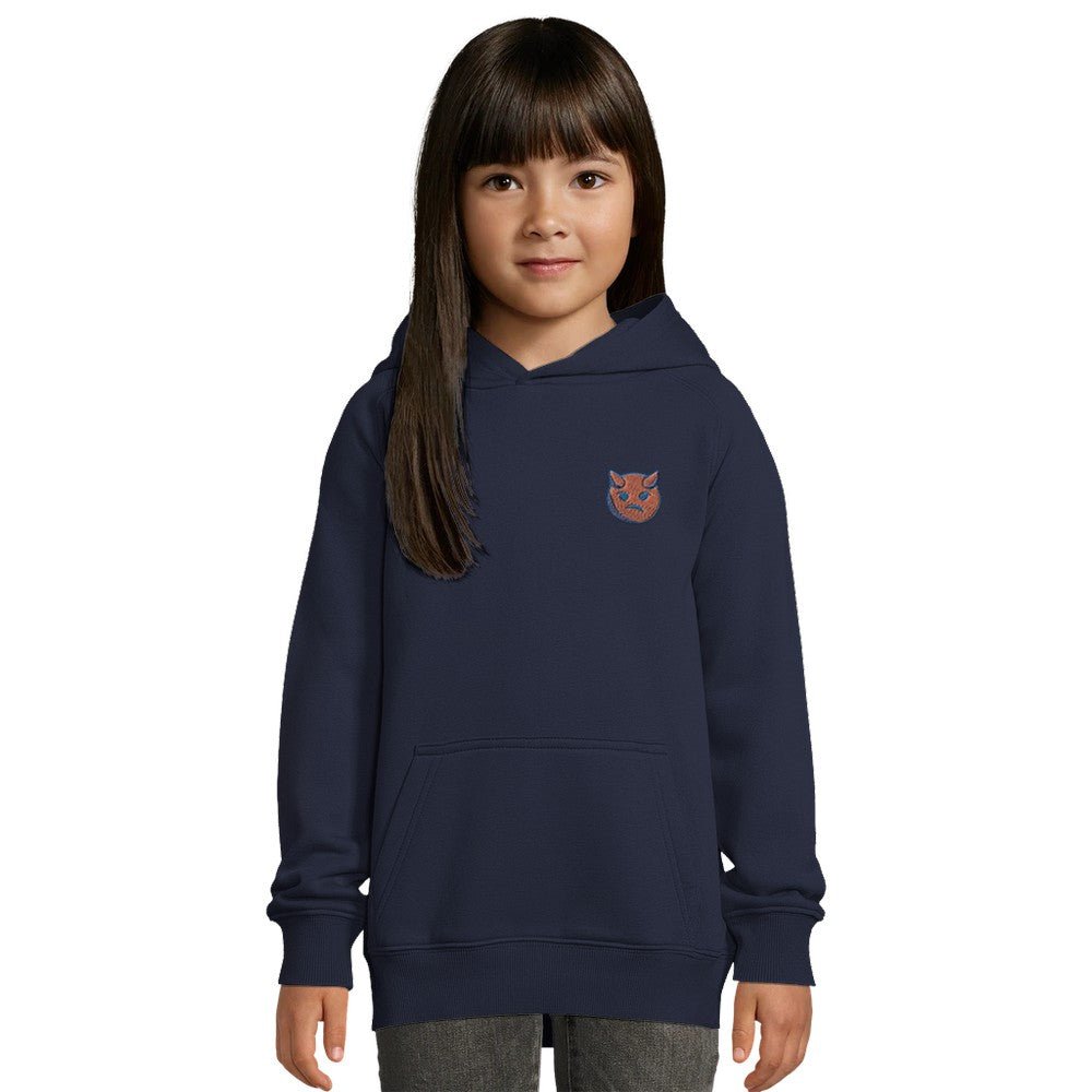 Sol's Organic Little Devil Kids Hoodie – Embroidered Eco-Friendly Design FREE DELIVERY - Sayby’s