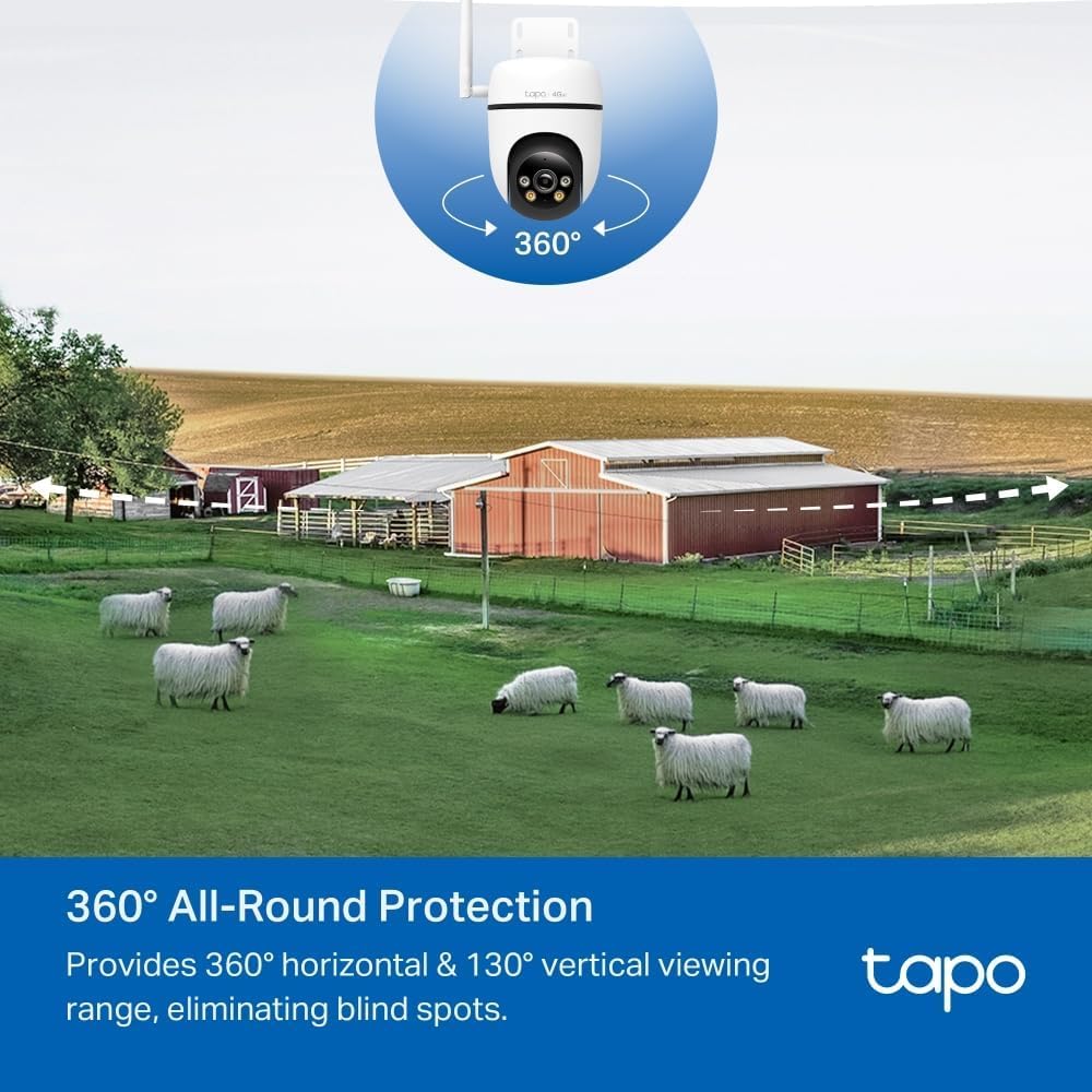 Tapo C210 2K 3MP Pan/Tilt Indoor Camera House Security Camera, WiFi Camera, No Monthly Fee, AI Detection, Dog Puppy Camera, Baby Camera Monitor, 360° View, Night Vision, Works with Alexa & Google - Sayby’s