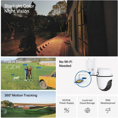 Tapo C210 2K 3MP Pan/Tilt Indoor Camera House Security Camera, WiFi Camera, No Monthly Fee, AI Detection, Dog Puppy Camera, Baby Camera Monitor, 360° View, Night Vision, Works with Alexa & Google - Sayby’s