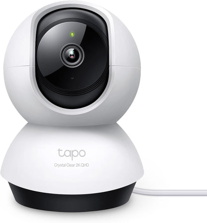 Tapo C211 2K 3MP Pan/Tilt Indoor Camera House Security Camera, WiFi Camera, No Monthly Fee, AI Detection, Dog Camera, Baby Camera Monitor, CCTV, 360° View, Night Vision, Works with Alexa & Google - Sayby’s