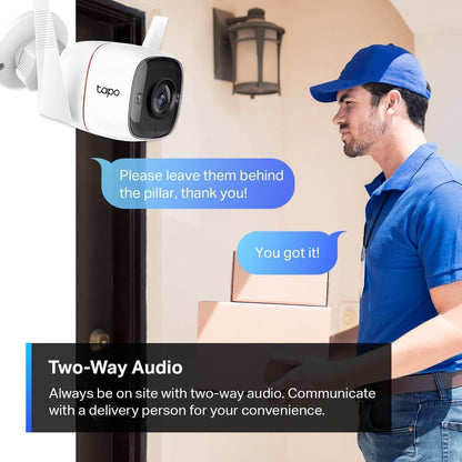 Tapo C211 2K 3MP Pan/Tilt Indoor Camera House Security Camera, WiFi Camera, No Monthly Fee, AI Detection, Dog Camera, Baby Camera Monitor, CCTV, 360° View, Night Vision, Works with Alexa & Google - Sayby’s