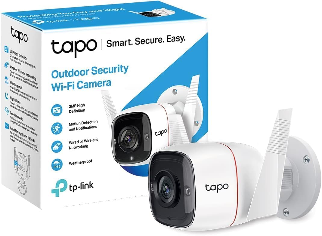Tapo C211 2K 3MP Pan/Tilt Indoor Camera House Security Camera, WiFi Camera, No Monthly Fee, AI Detection, Dog Camera, Baby Camera Monitor, CCTV, 360° View, Night Vision, Works with Alexa & Google - Sayby’s
