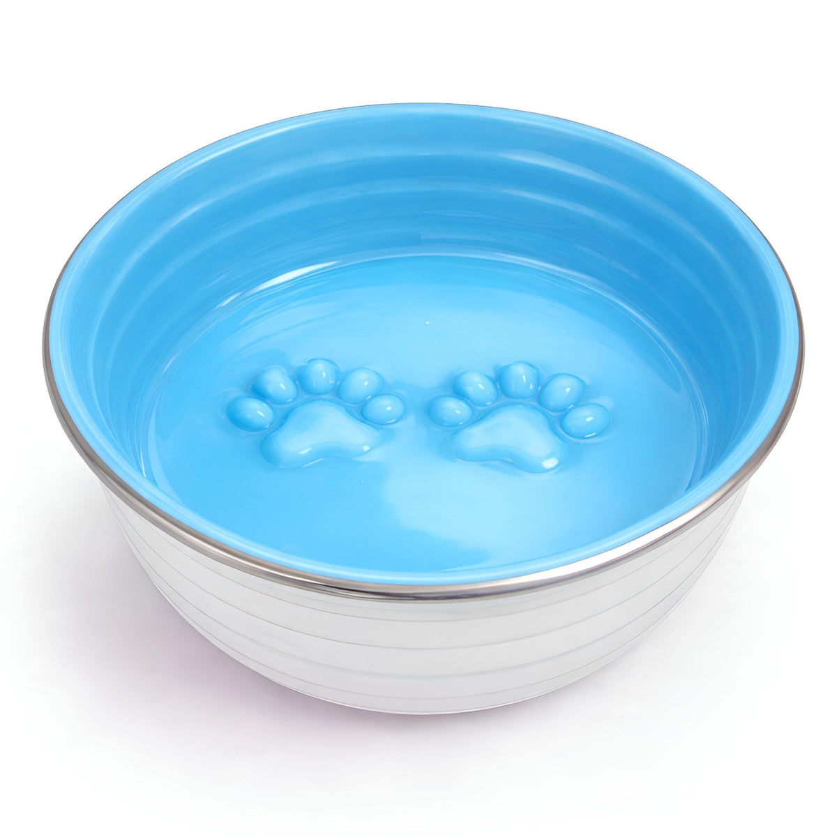 The Poppy Collection Dog Bowl - Blue - Sayby’s