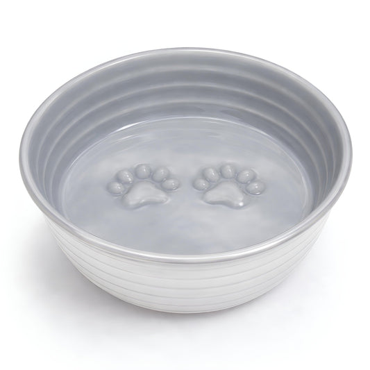 The Poppy Collection Dog Bowl - Grey - Sayby’s
