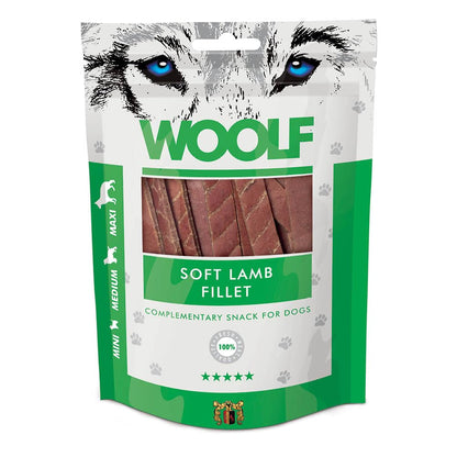 WOOLF Soft Duck Fillet Dog Treats - Complementary Snacks for Dogs. All-Natural Ingredients, High Meat Content, Nutritional, Free from Artificial Additives. Suitable for Dogs (100g) - Sayby’s