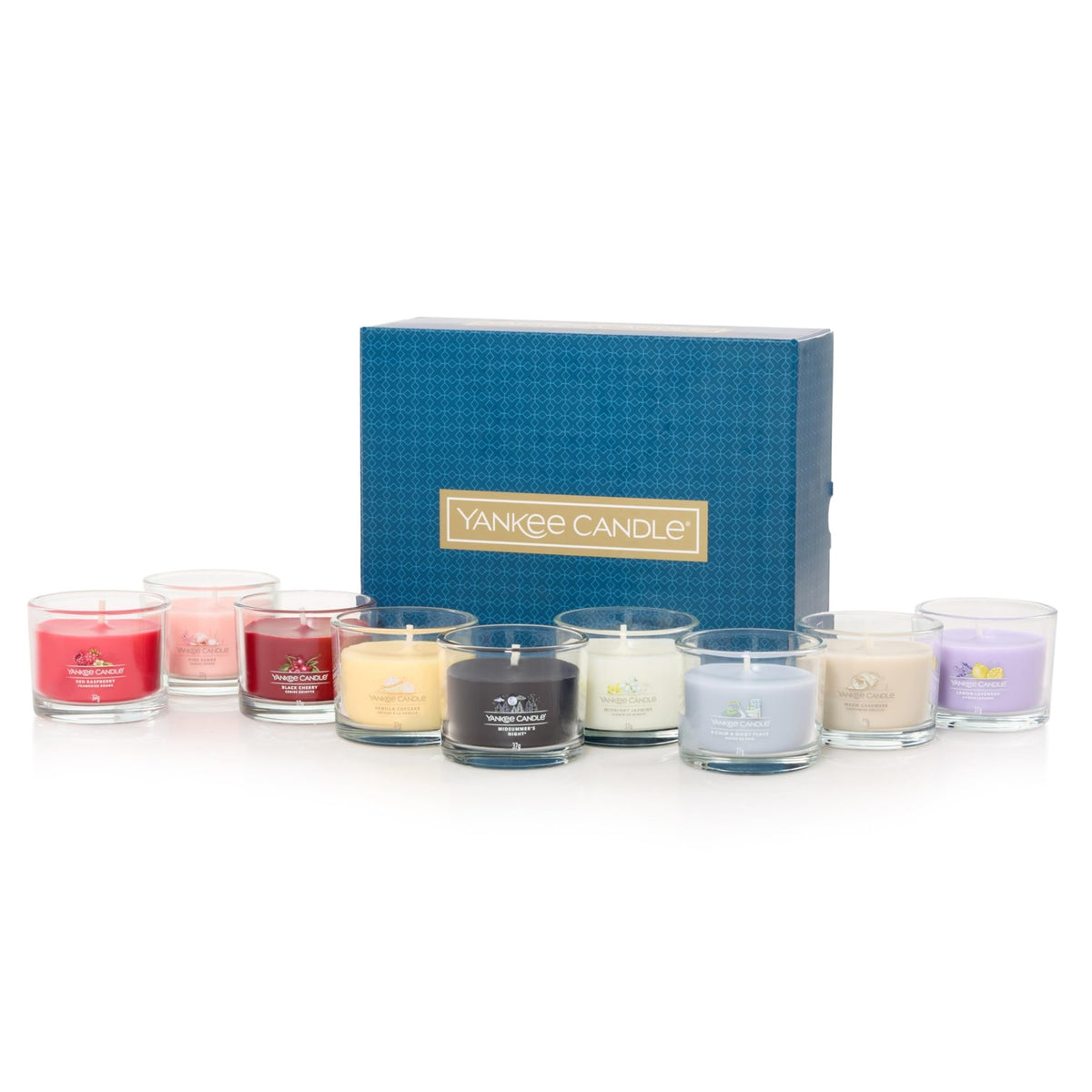 Yankee Candle Scented Candles Gift Set | 9 Scented Mini Filled Votive Candles | Soy Blend Wax Mix | Perfect Mothers Day and Easter Gifts for Women - Sayby’s