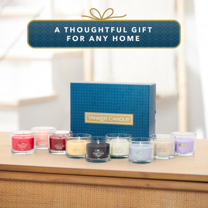 Yankee Candle Scented Candles Gift Set | 9 Scented Mini Filled Votive Candles | Soy Blend Wax Mix | Perfect Mothers Day and Easter Gifts for Women - Sayby’s