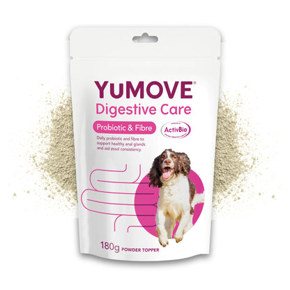 YuMOVE Digestive Care, Dog Pre and Probiotics Supplement for Gut Health, Digestive Support for All Ages and Breeds, 120 Tablets - Eco Friendly and Letter Box Ready Packaging - Sayby’s