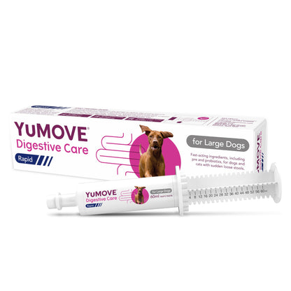YuMOVE Digestive Care Rapid, Dog Pre and Probiotic Paste for Gut Health, Digestive Supplements with Fast-Acting Ingredients for Medium Dogs, 30ml - Sayby’s